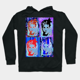 pop art faces graffiti by LowEndGraphics Hoodie